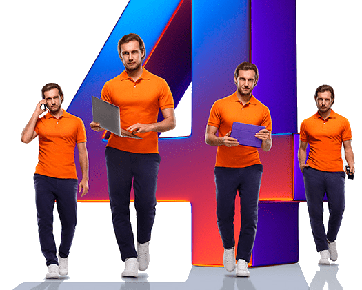 Великолепная четверка Ростелеком в&nbsp;село Боровое (Тюменская область)